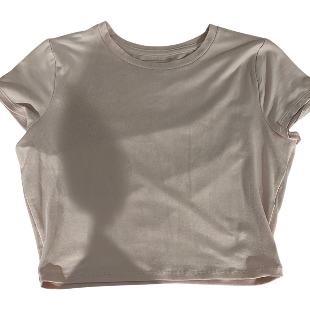 Hollister Pale Pink Short Sleeve Tee